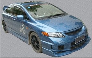 Civic 06-08 DS Style Front Bumper 4D