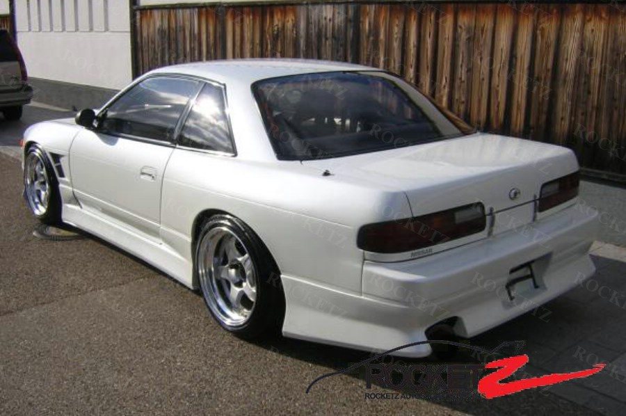 Nissan S13 Silvia M Style +50MM Wide Rear Fenders FRP (Coupe) - ROCKETZ ...