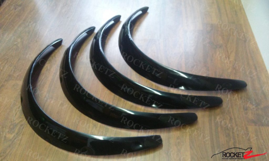ZG Style Fender Flares 4 PC ROCKETZ AUTOSPORT