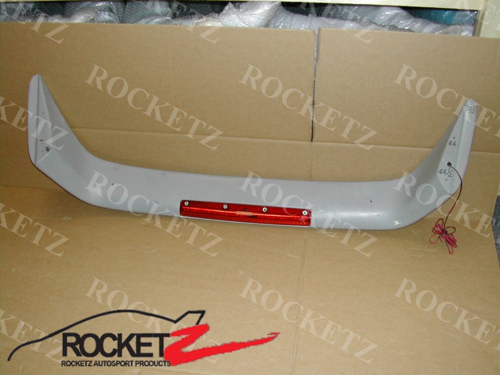 Prelude 97-01 R Style spoiler w/light - ROCKETZ AUTOSPORT