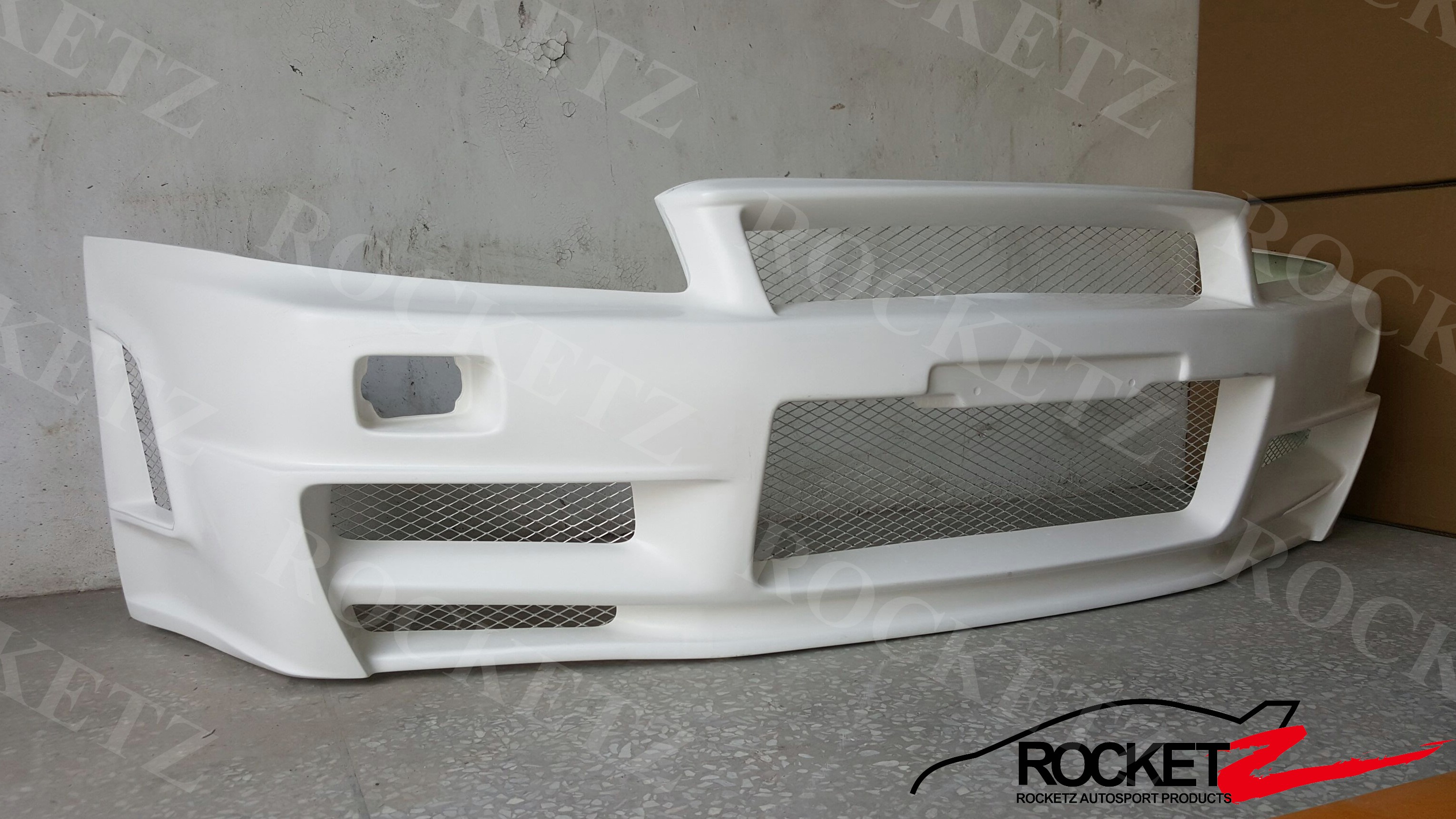 R34 Gtr Frp Z Tune Style Front Bumper Rocketz Autosport
