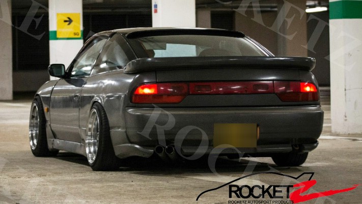 89-94 240SX S13 Bomex Wangan Style Spoiler 3DR | ROCKETZ AUTOSPORT